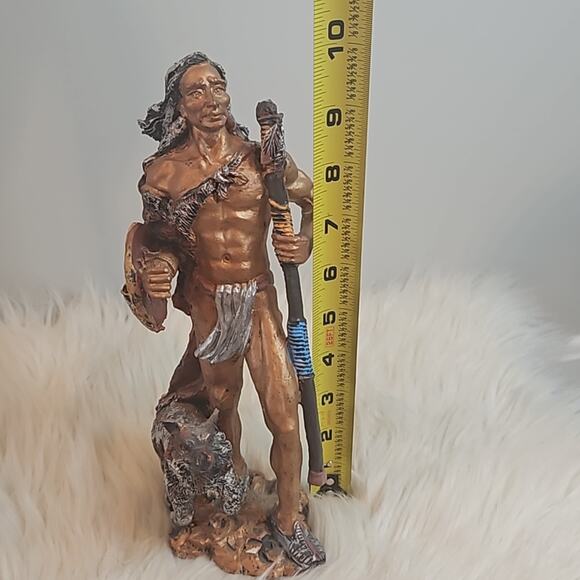 American Indian Statue Figure - Picture 6 of 6